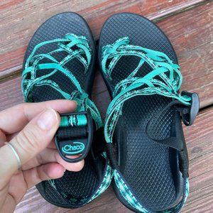 Chacos ZX2 green size 7